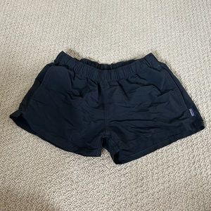 Black Patagonia Barely Baggies shorts